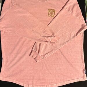 Disney Spirit Jersey Pink Gold Walt Disney World XXL Oversized Long Sleeve